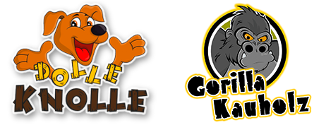 Dolle Knolle und Gorilla Logo